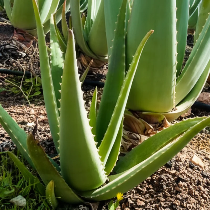 Aloe vera leaf